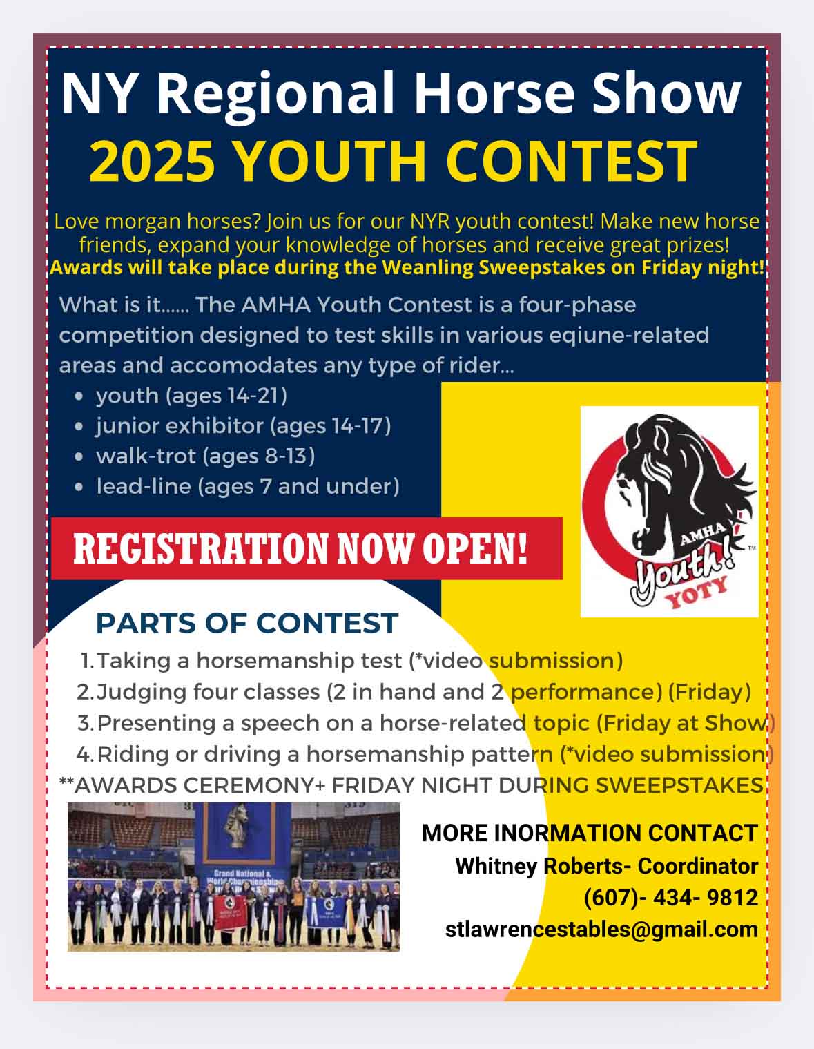 2025 Youth Contest at the New York Regional Morgan Show